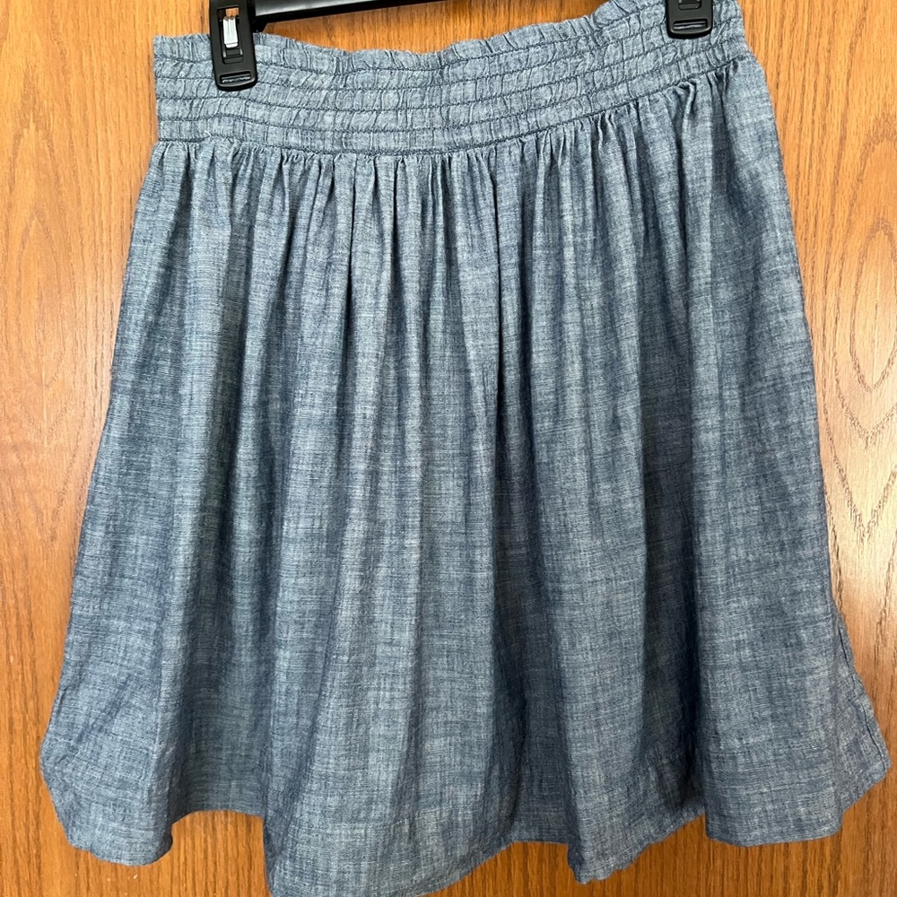Women’s Banana Republic Chambray Skirt
